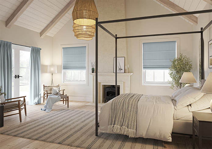 Oslo, Cloud - Twist&Fit Roman Blind - Image 7